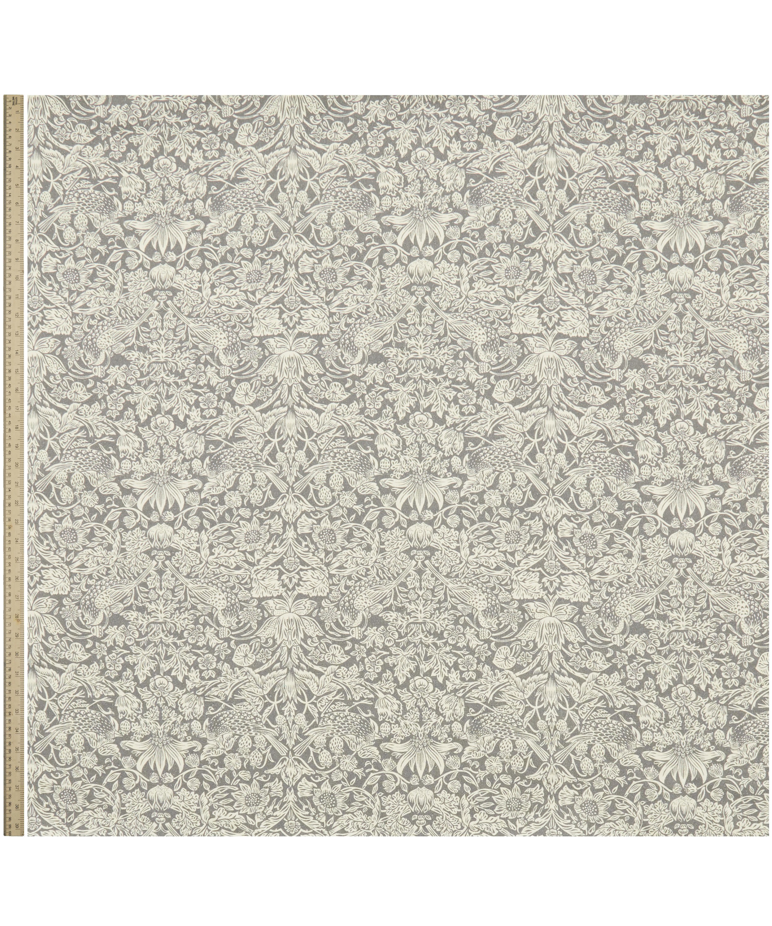 Liberty Interiors - Strawberry Meadowfield Emberton Linen in Pewter image number 1