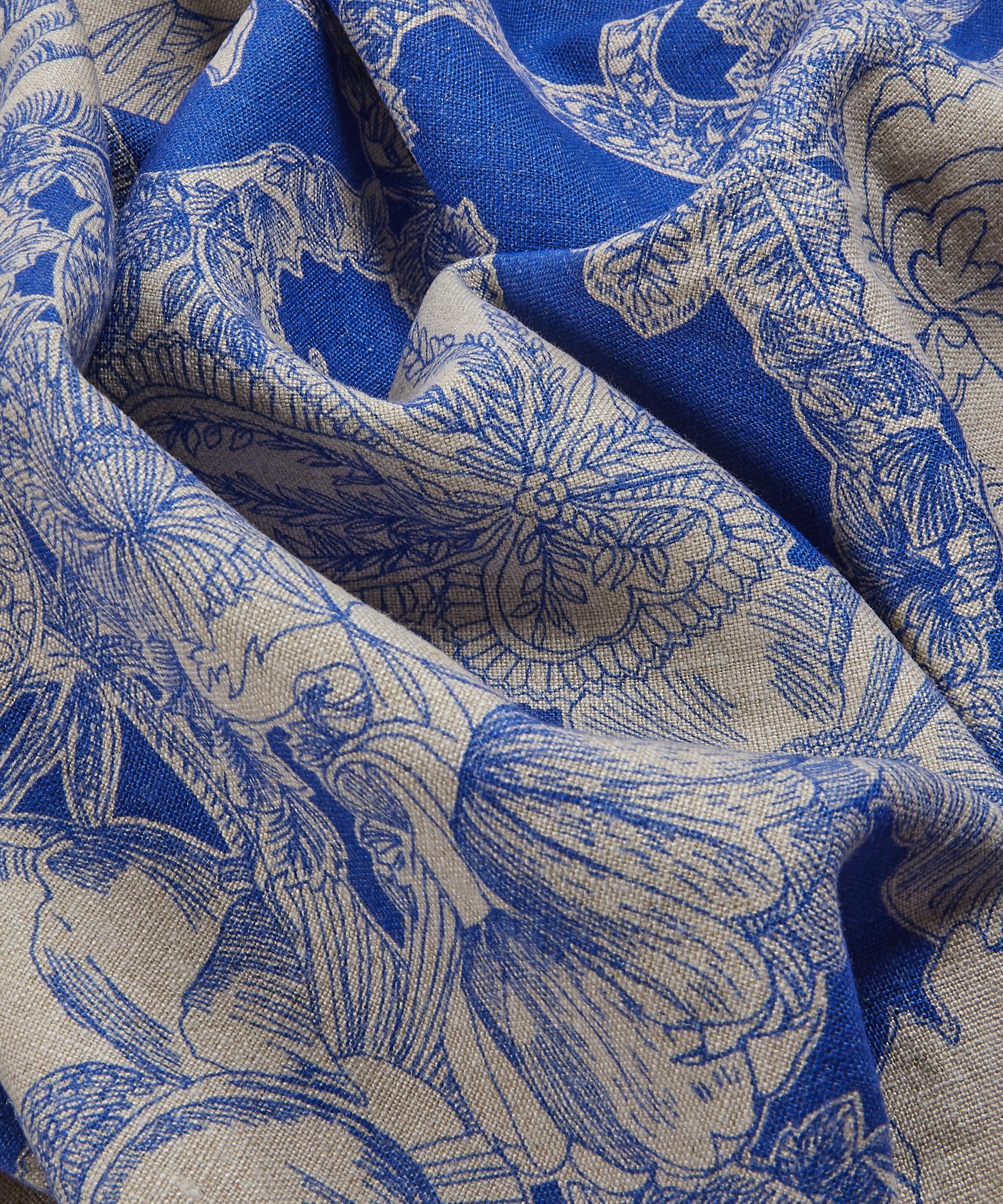 Liberty Interiors - Zennor Arbour Ladbroke Linen in Lapis image number 3