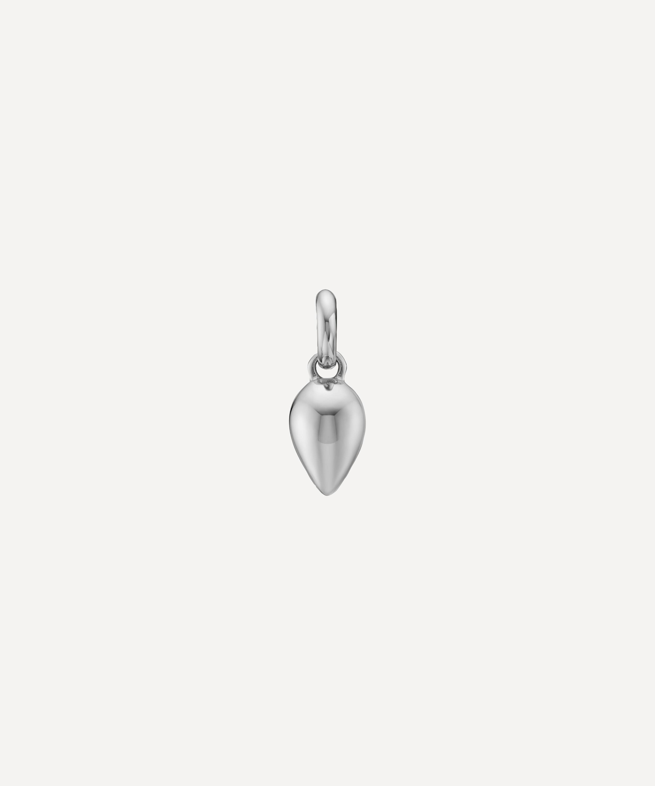 Monica Vinader - Silver Fiji Bud Pendant Charm image number 0