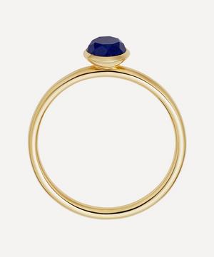 Astley Clarke - Gold Plated Vermeil Silver Mini Stilla Lapis Lazuli Ring image number 2