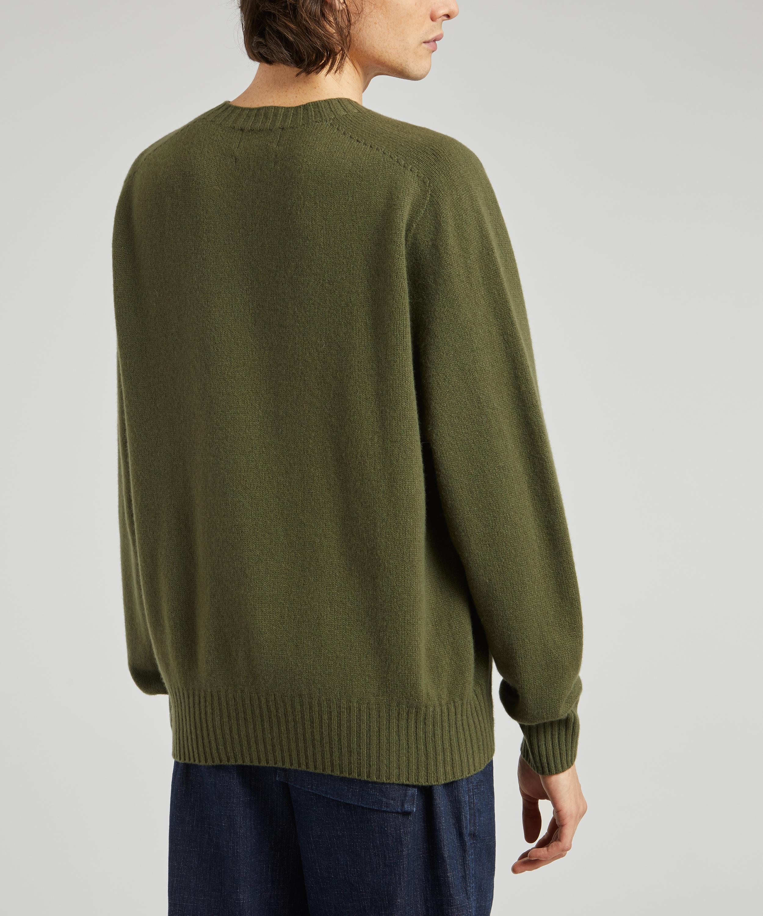 boxy wool jumper