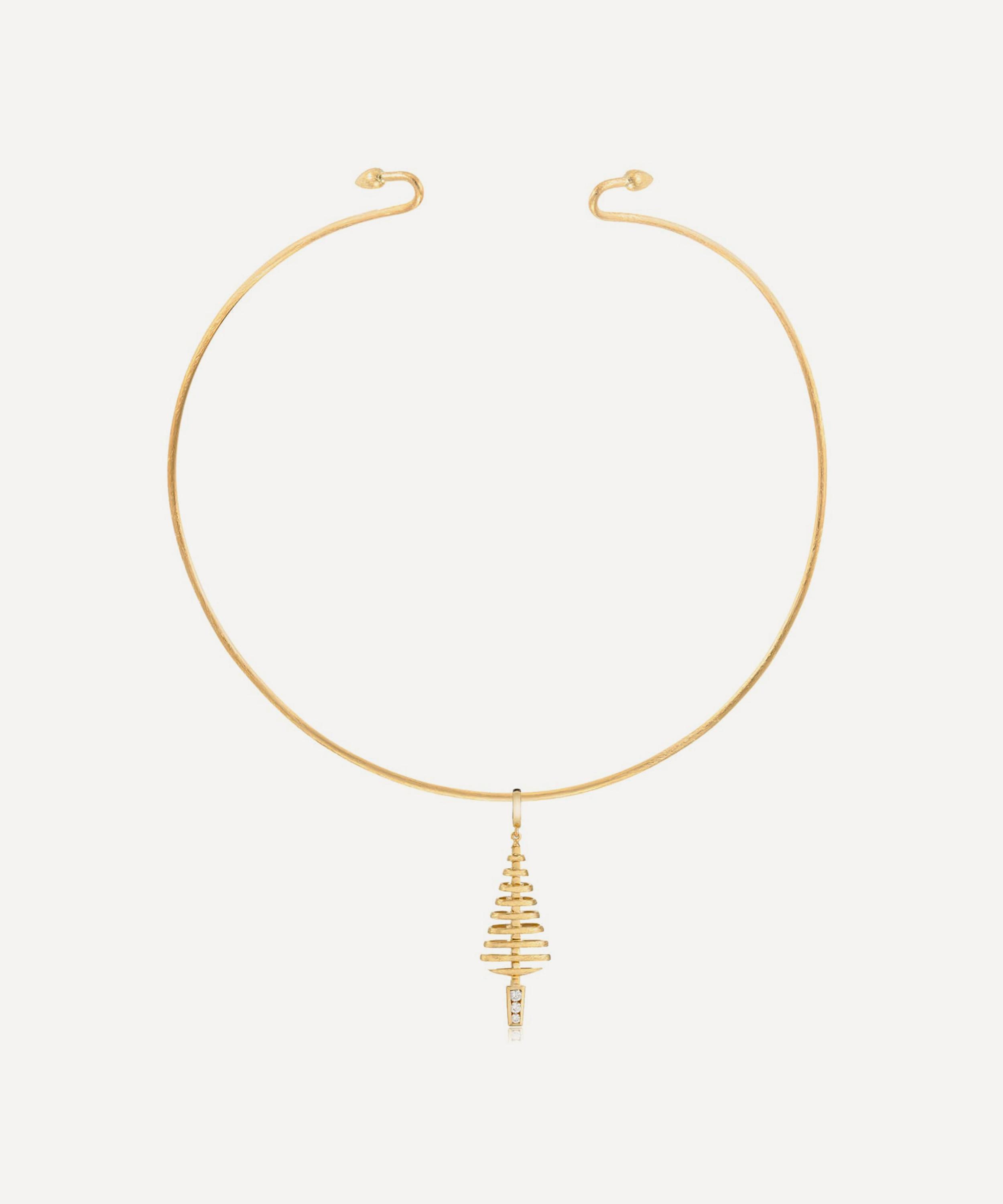 Annoushka - 18ct Gold Garden Party Choker Necklace image number 1