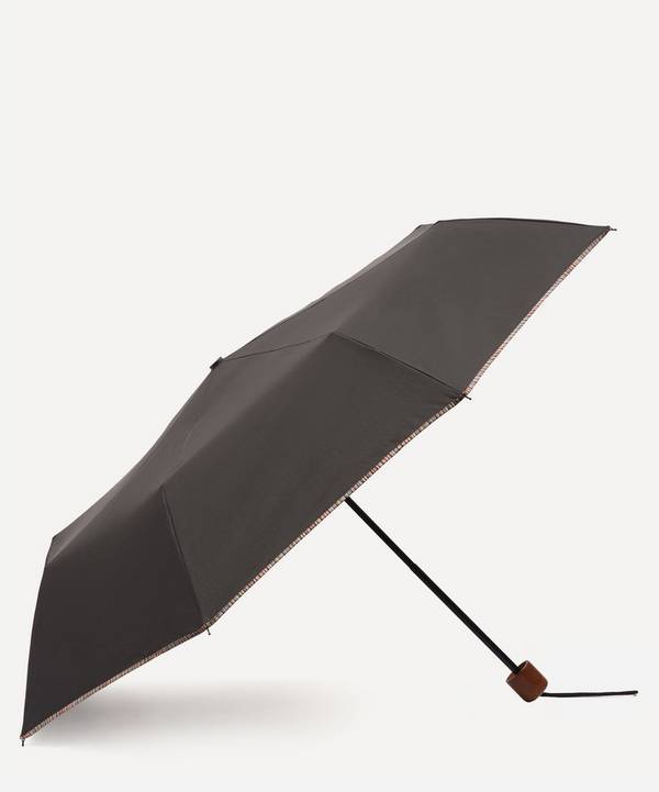 Paul Smith - Signature Stripe Trim Telescopic Umbrella