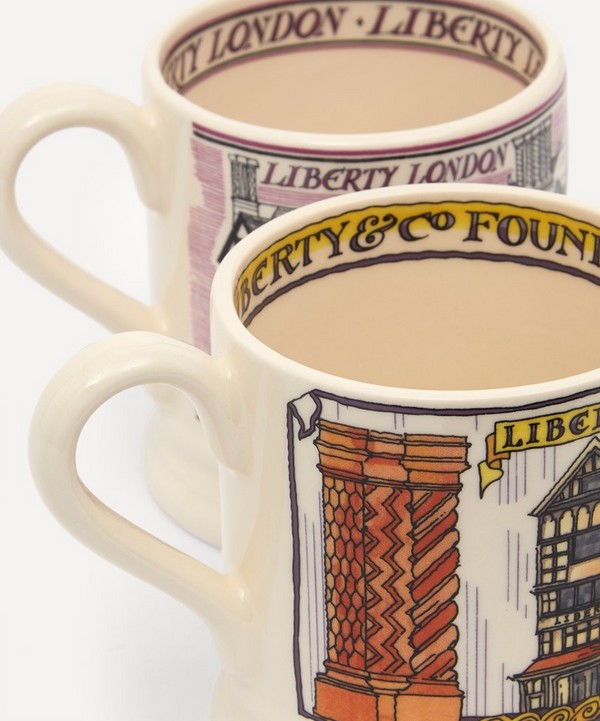 Emma Bridgewater - Liberty Half-Pint Mugs Set of Two image number 3