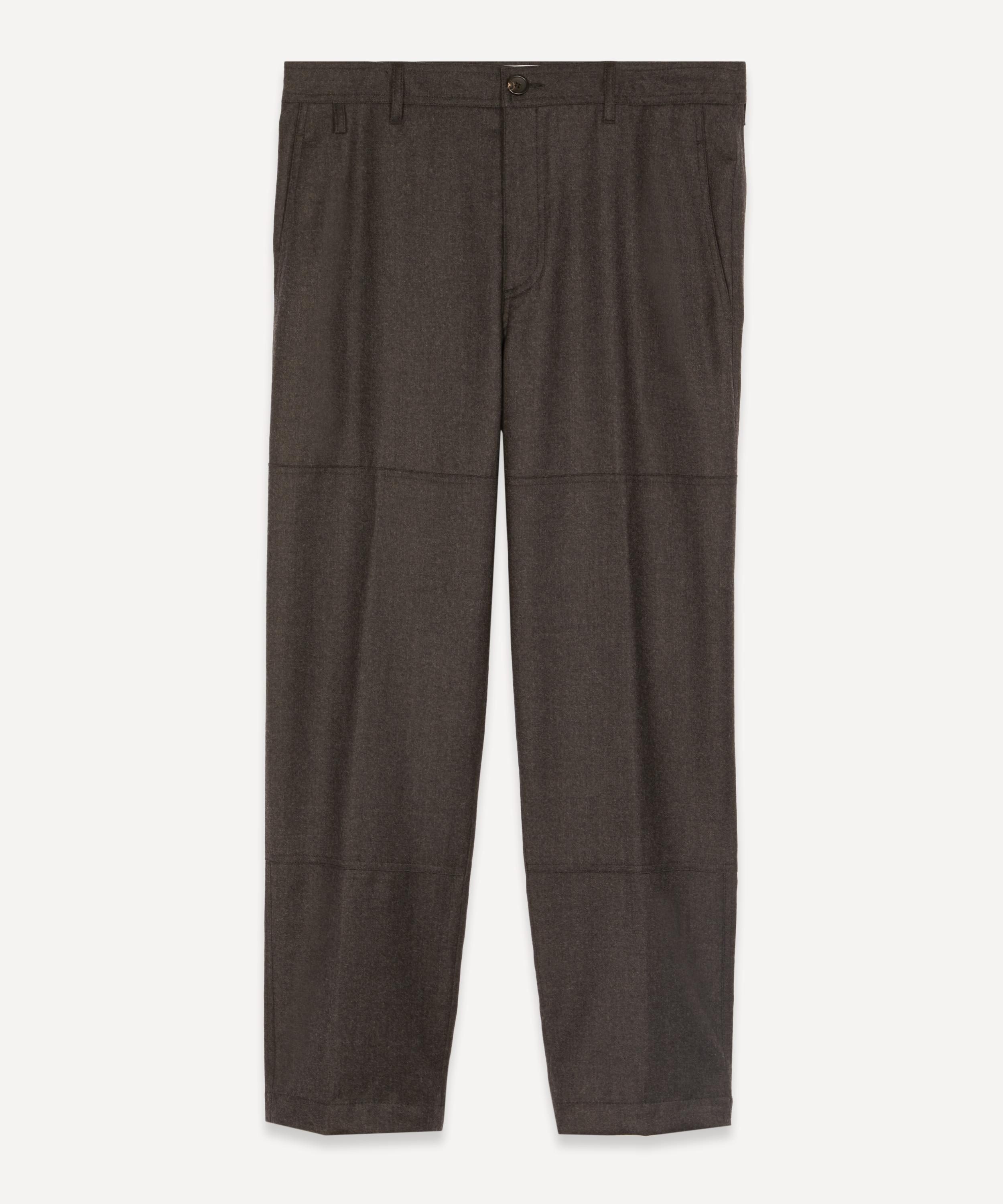 lanvin biker trousers