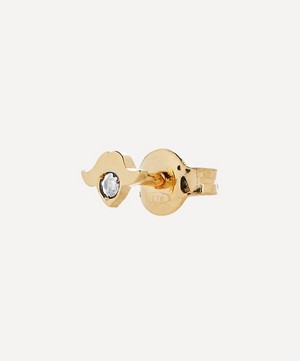 Atelier VM - 18ct Gold New Yorkino Single Diamond Stud Earring image number 2