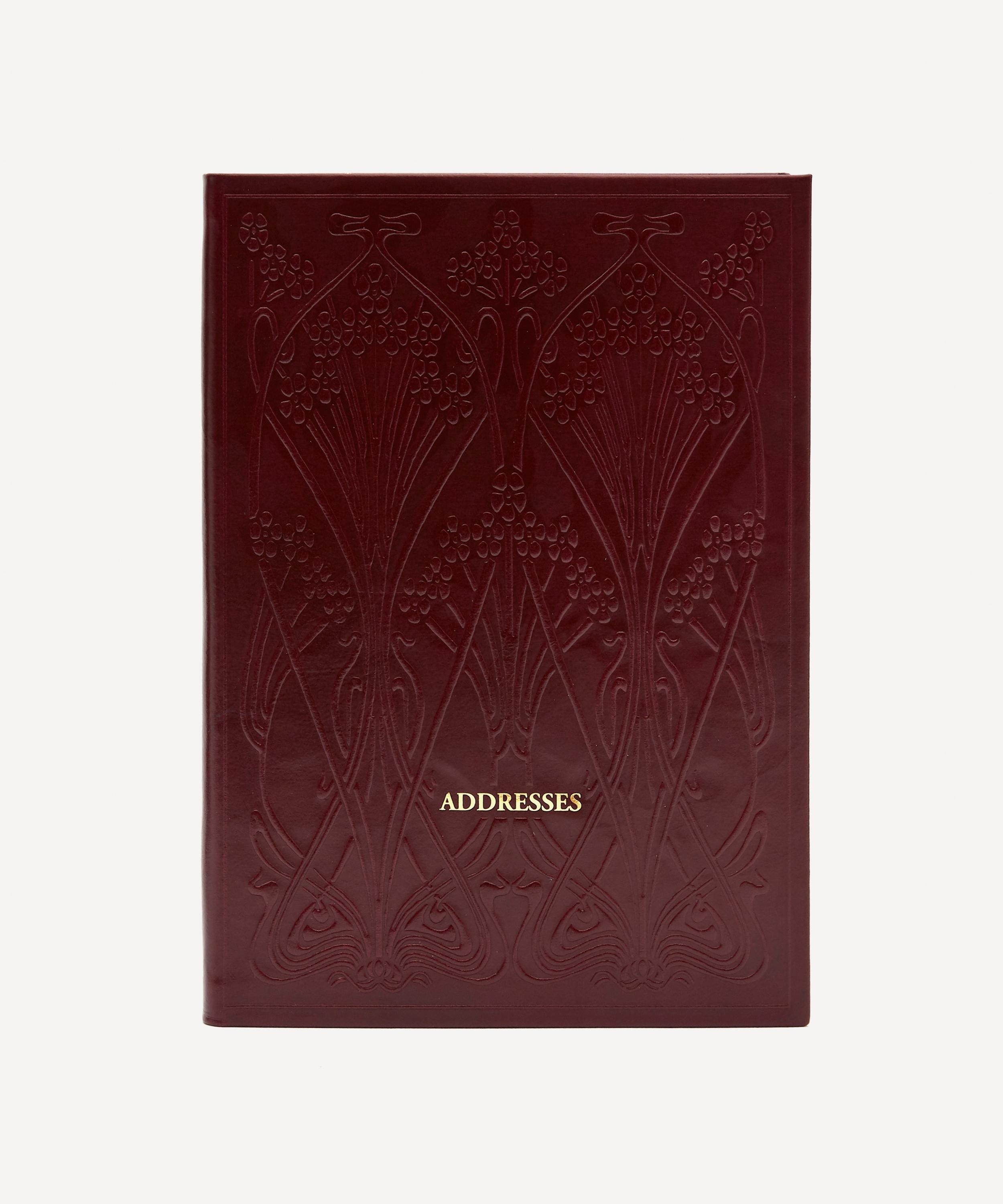 Liberty Leather A5 Ianthe Address Book Liberty