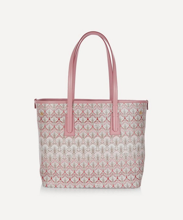 Liberty - Iphis Cherry Blossom Little Marlborough Canvas Tote Bag image number null