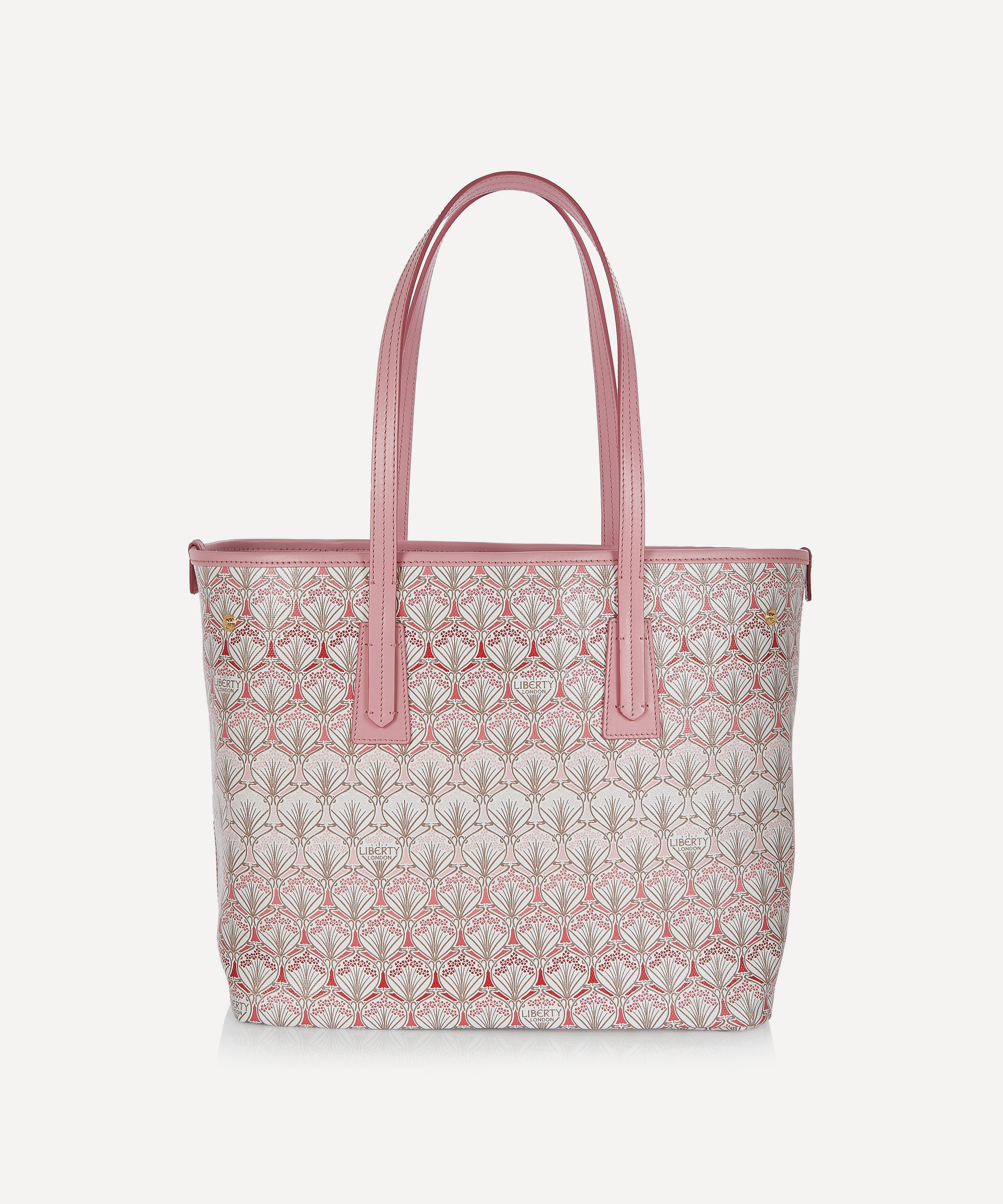 Liberty - Iphis Cherry Blossom Little Marlborough Canvas Tote Bag image number 0