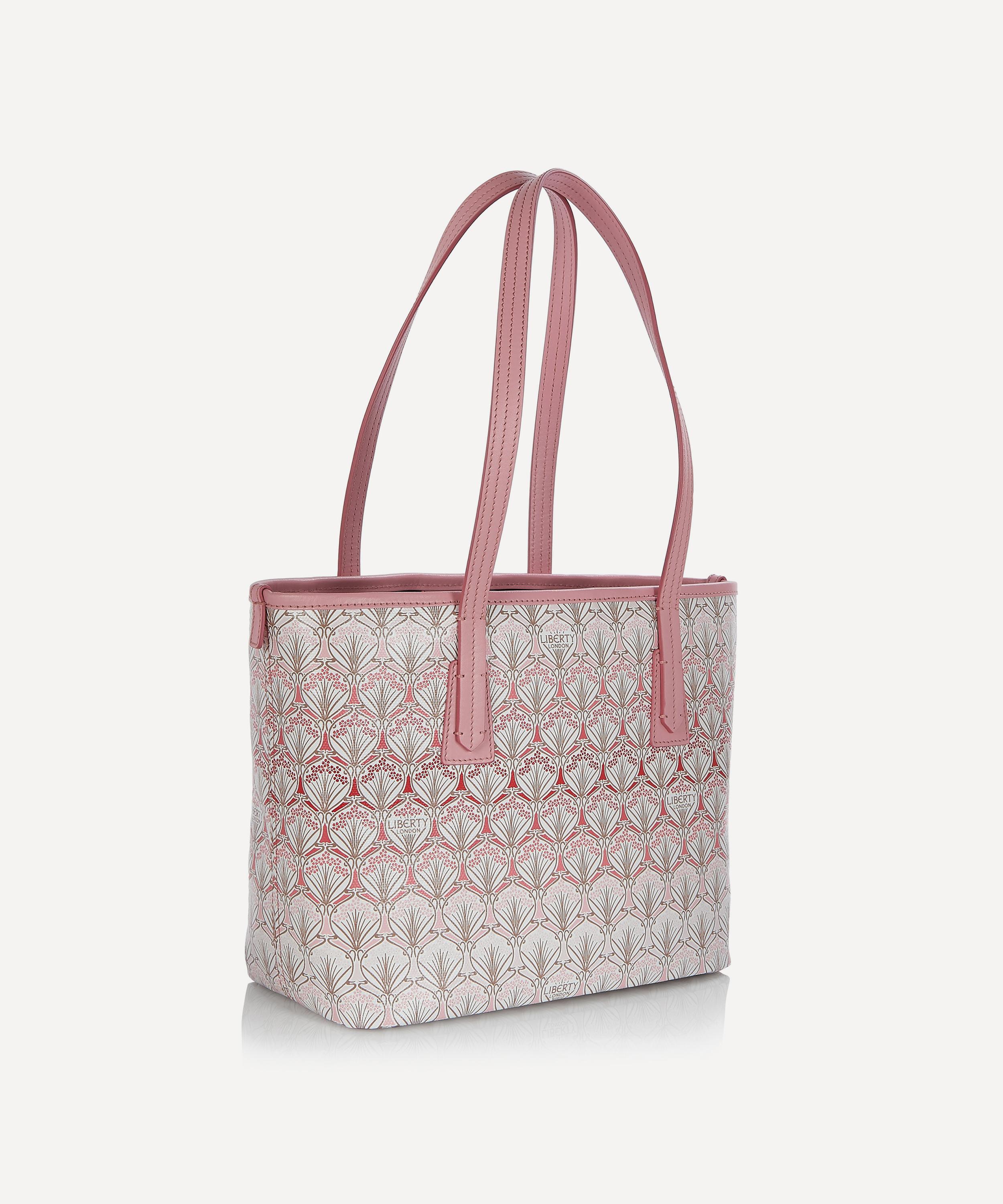 Liberty - Iphis Cherry Blossom Petite Marlborough Canvas Tote Bag image number 2