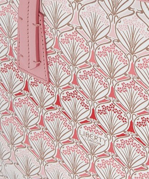 Liberty - Iphis Cherry Blossom Petite Marlborough Canvas Tote Bag image number 4