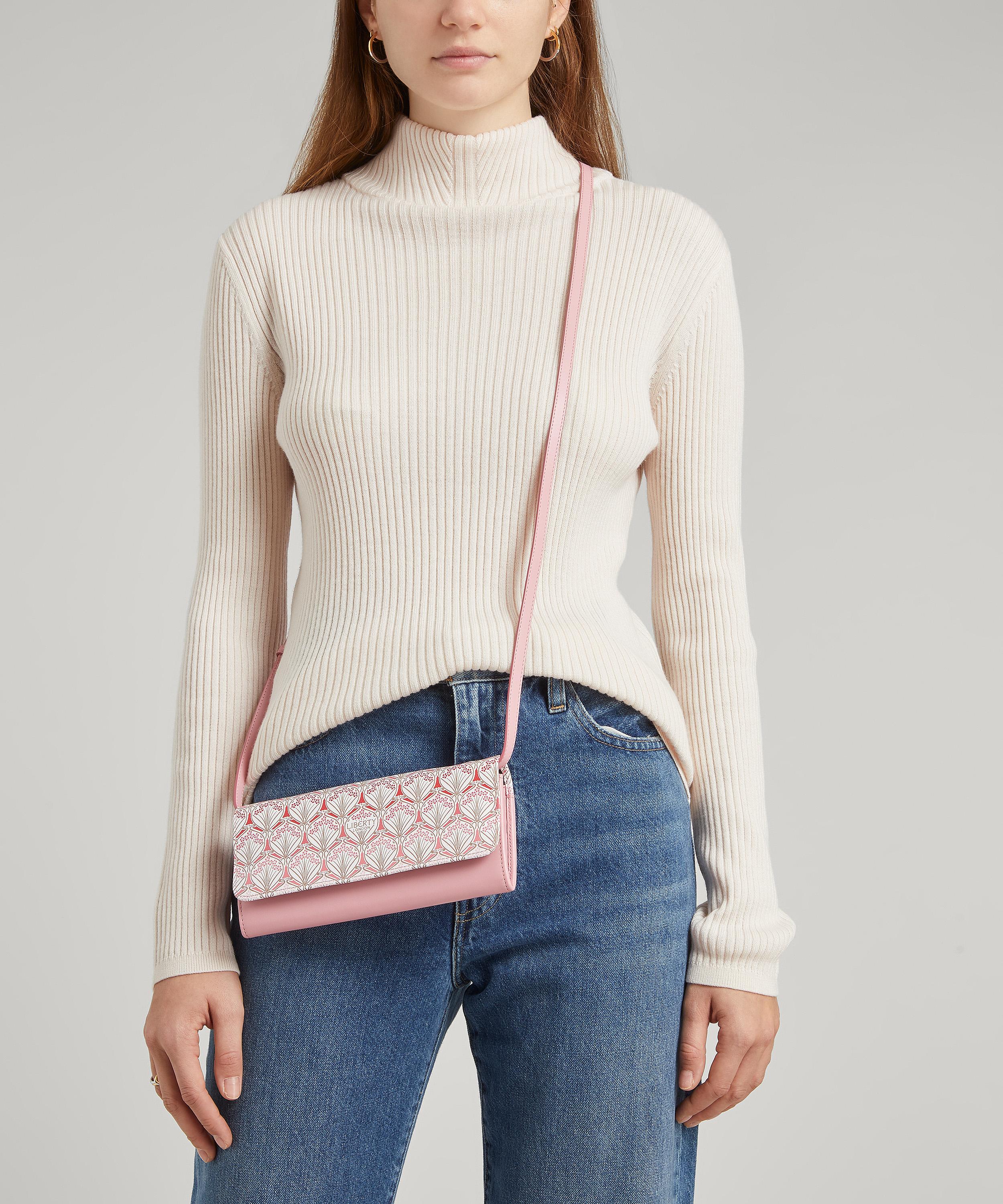 Liberty - Iphis Cherry Blossom Soho Canvas Cross-Body Clutch image number 1