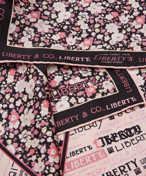 Liberty - Liberty Logo 70 x 70cm Silk Twill Scarf image number 3