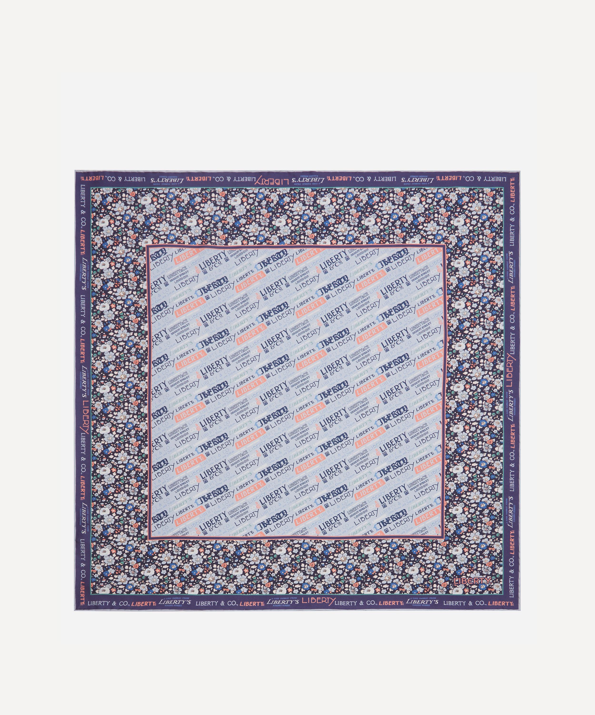 Liberty - Liberty Logo 70 x 70cm Silk Twill Scarf image number 0