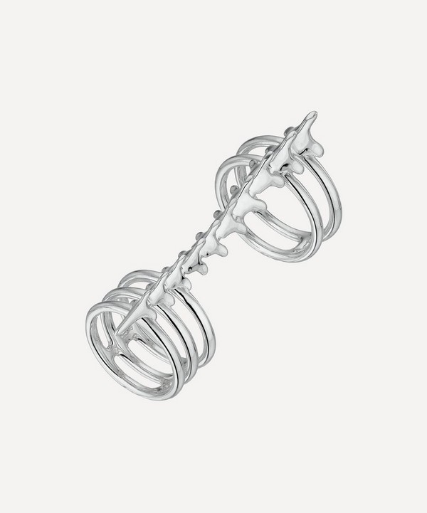 Shaun Leane - Silver Serpent's Trace Long Double Band Ring image number null