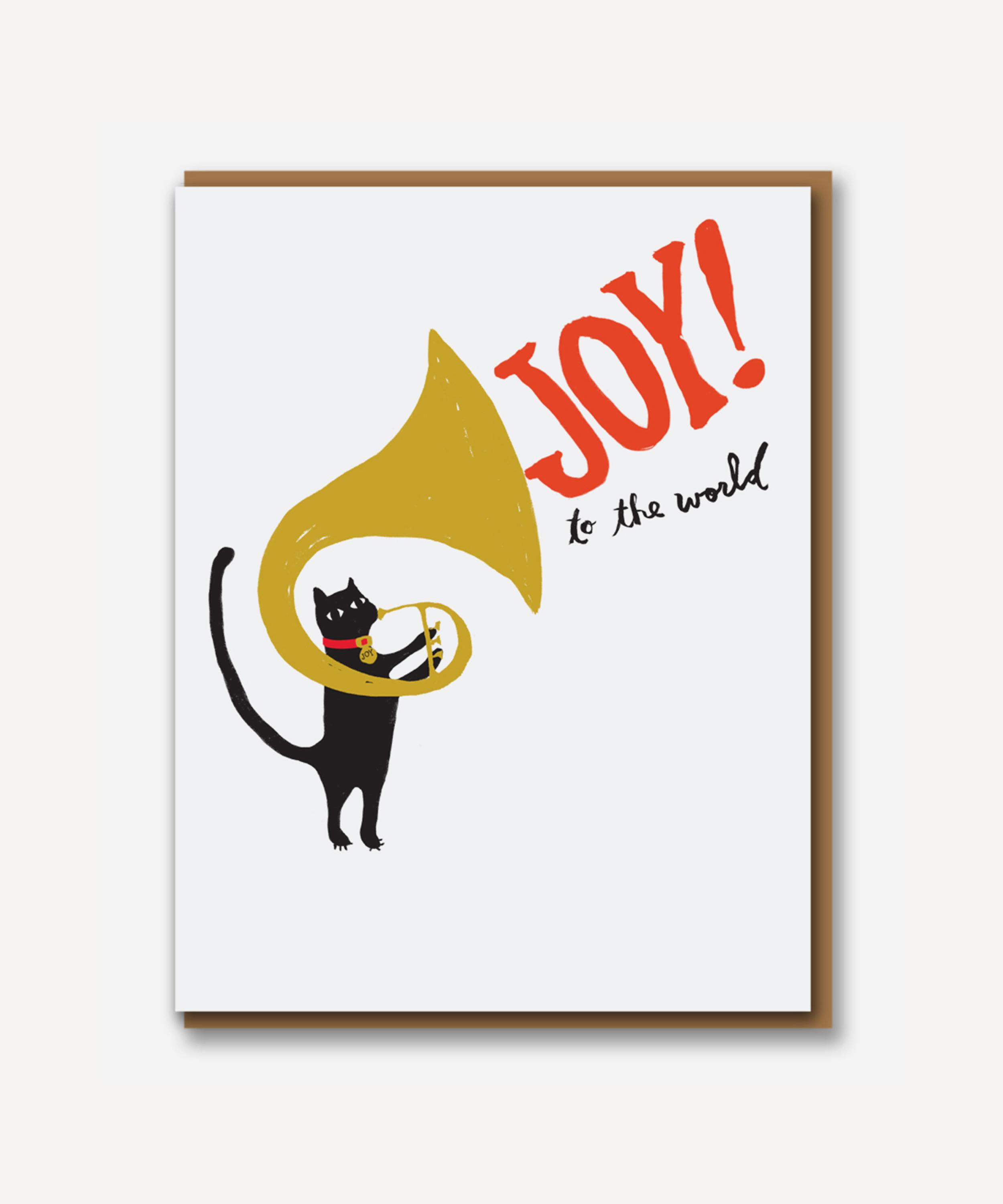 Cat And Tuba Christmas Cards Box Of 8 Liberty