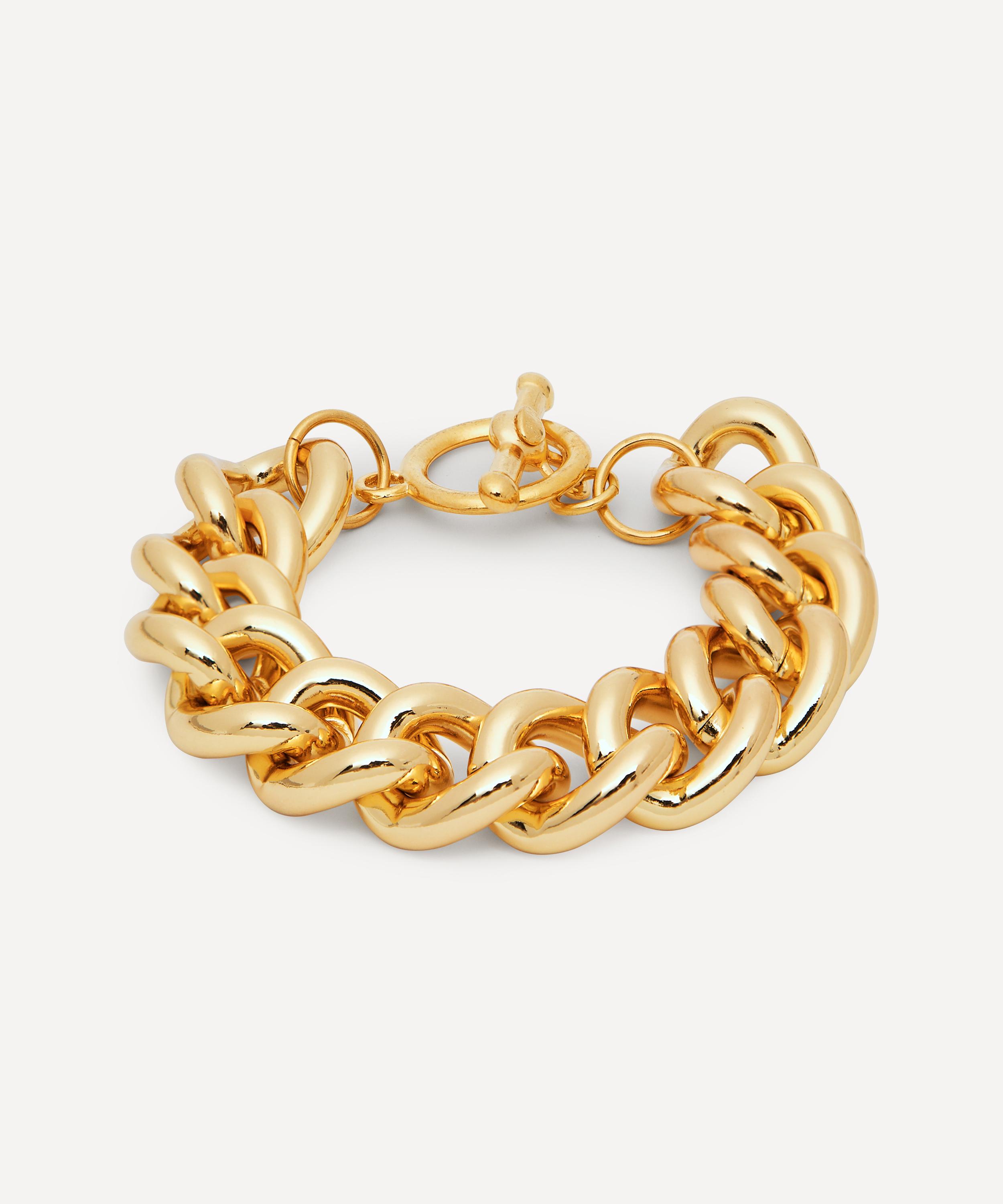 Kenneth Jay Lane Gold Chain Bracelet