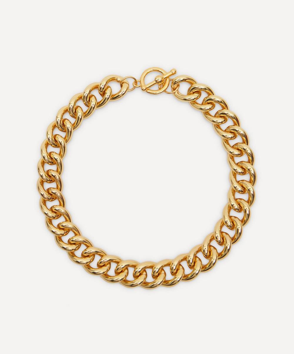 Kenneth Jay Lane - Gold-Plated Chain Necklace
