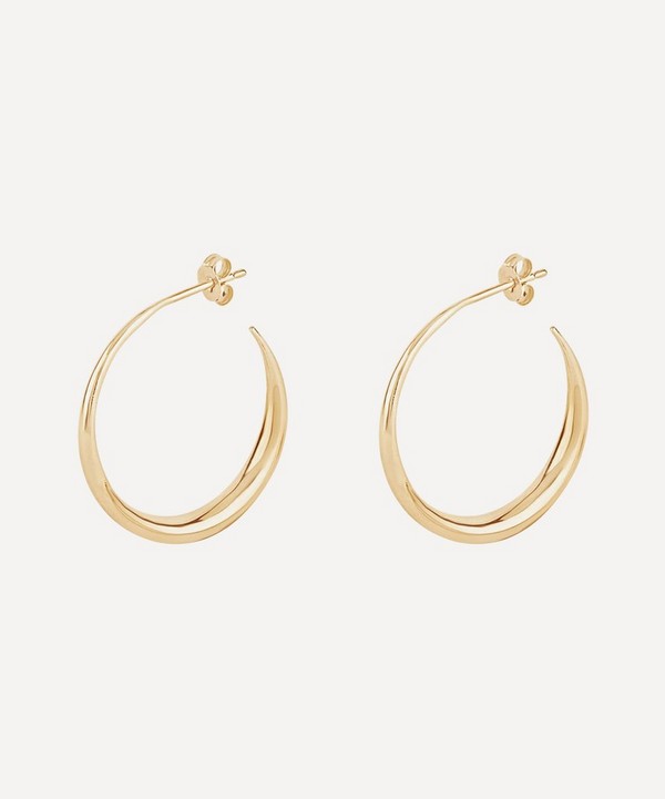 Dinny Hall - 9ct Gold Signature Eos Hoop Earrings image number null