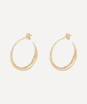 Dinny Hall - 9ct Gold Signature Eos Hoop Earrings image number 0
