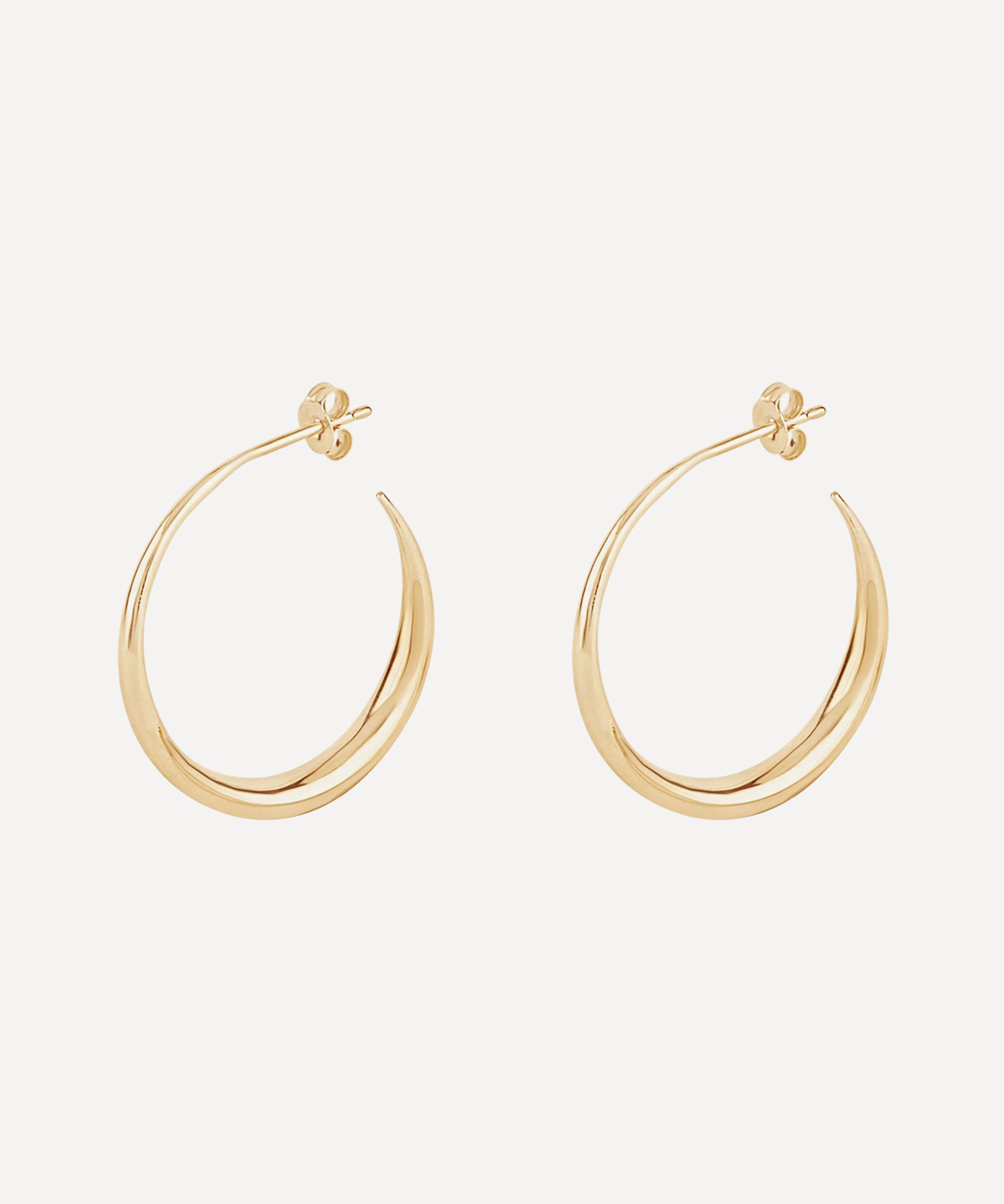 Dinny Hall - 9ct Gold Signature Eos Hoop Earrings
