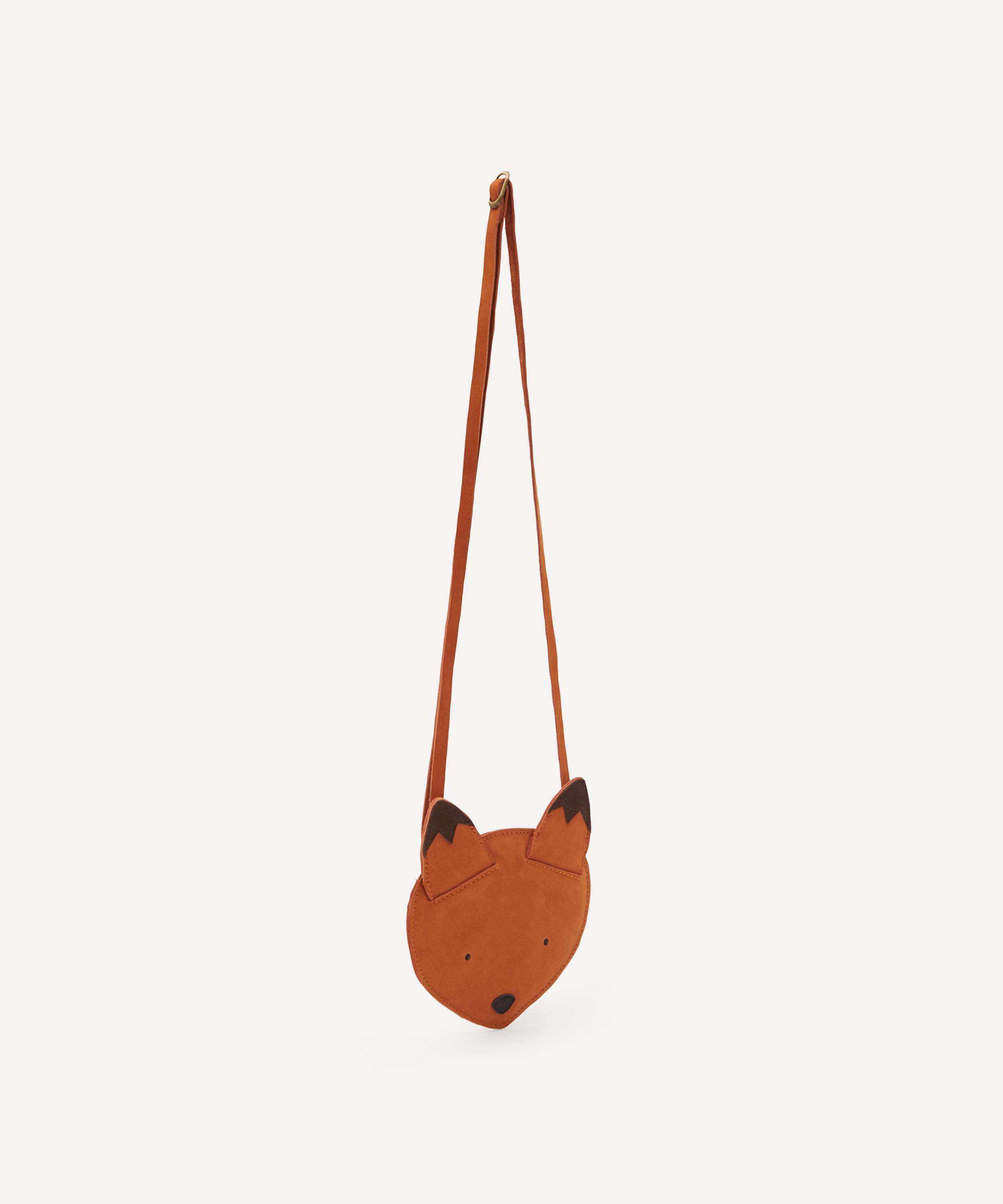 fox leather bag