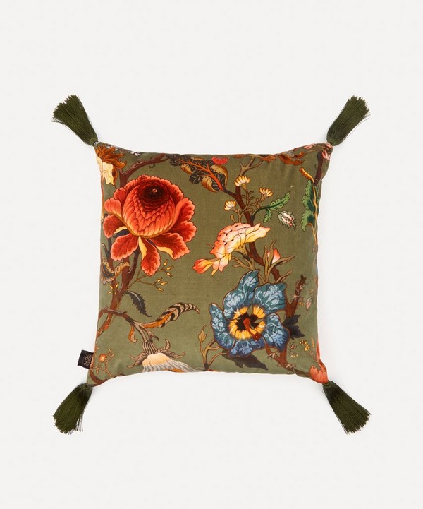 House of Hackney - Artemis Medium Velvet Cushion image number null