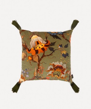 House of Hackney - Artemis Medium Velvet Cushion image number 1
