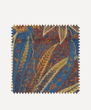 Fabric Swatch - Shand Voyage Vintage Velvet in Lapis