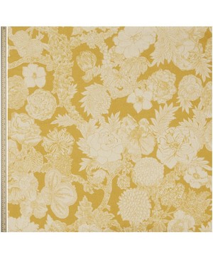 Liberty Interiors - Fabric Swatch - Zennor Arbour Ladbroke Linen in Lichen image number 1
