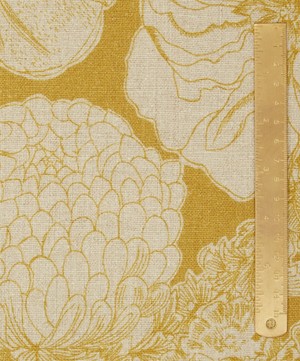 Liberty Interiors - Fabric Swatch - Zennor Arbour Ladbroke Linen in Lichen image number 3