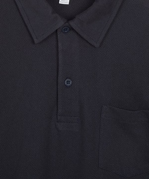 Sunspel - Riviera Mesh Polo-Shirt image number 2