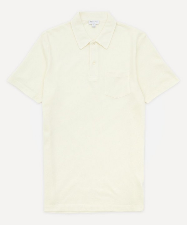 Sunspel - Riviera Mesh Polo-Shirt image number null
