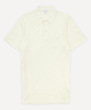 Sunspel - Riviera Mesh Polo-Shirt image number 0
