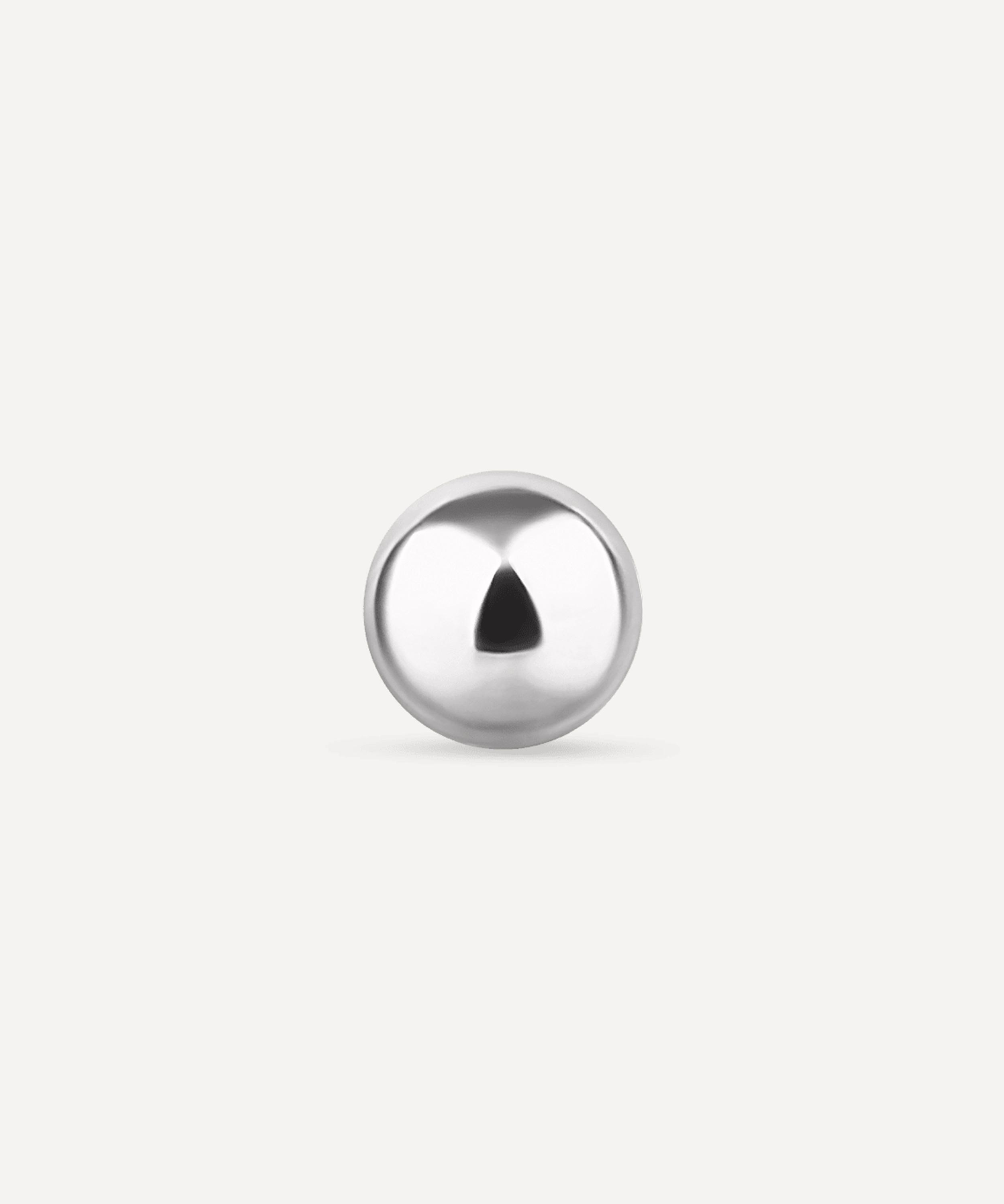 Maria Tash - 14ct 2.5mm Ball Threaded Stud Earring image number 2