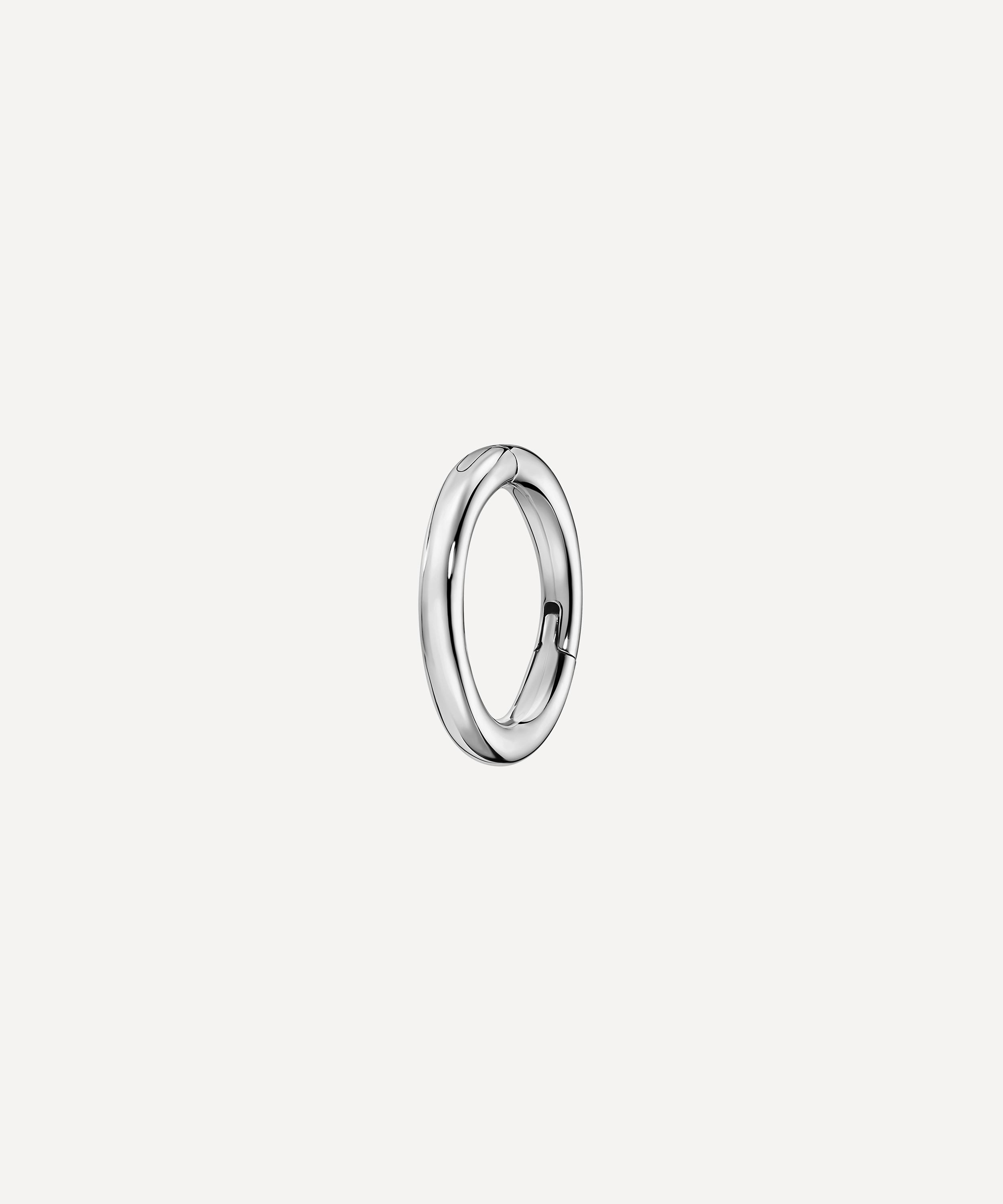 Maria Tash - 14ct 5mm Plain Gold Hoop Earring image number 0