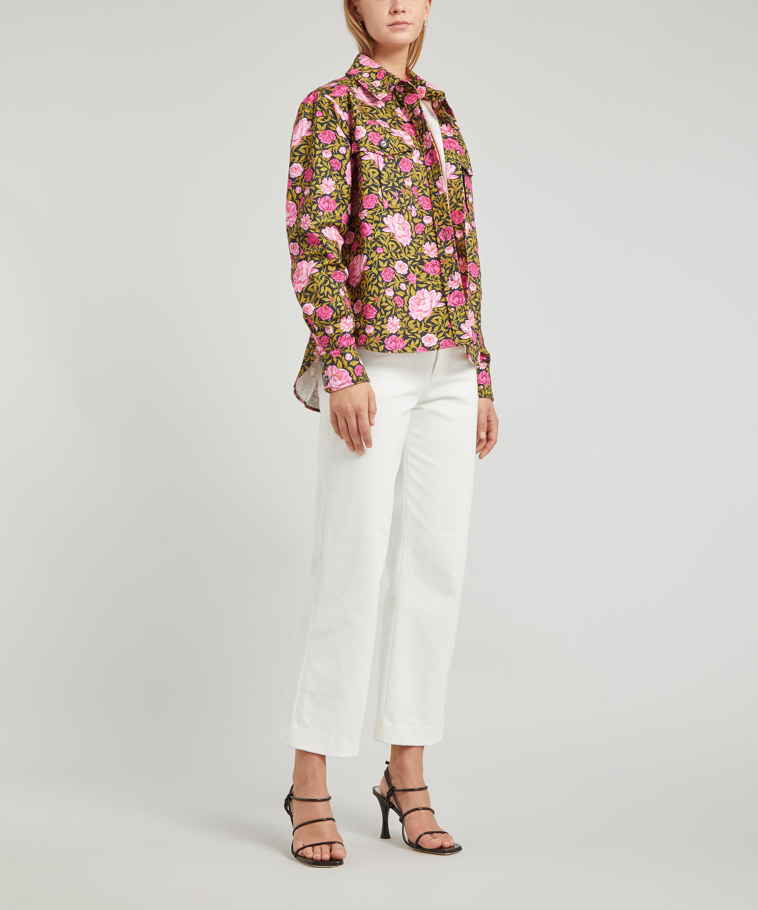 Liberty - Ophelia Cotton Drill Workwear Shirt image number 2