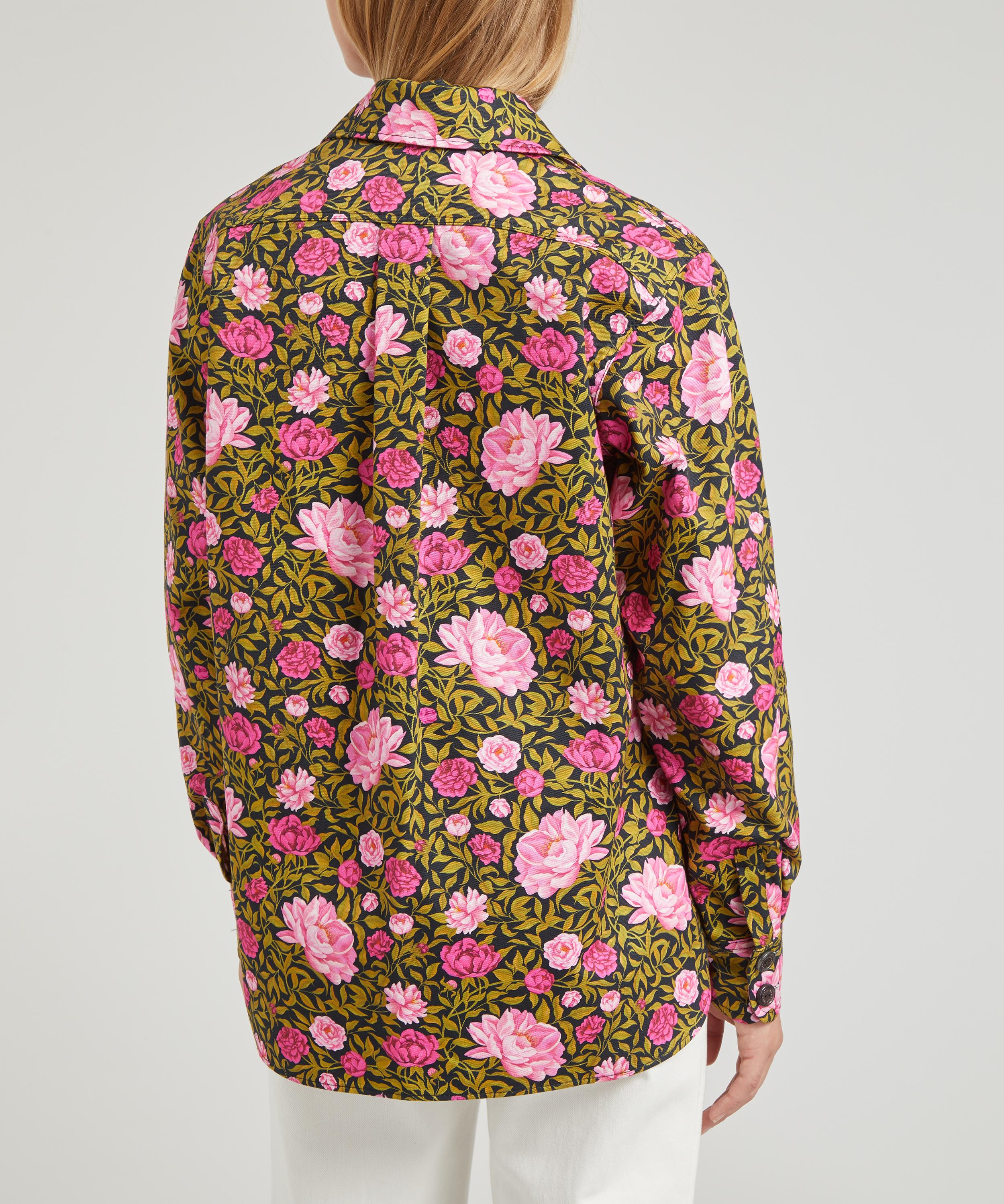 Liberty - Ophelia Cotton Drill Workwear Shirt image number 3