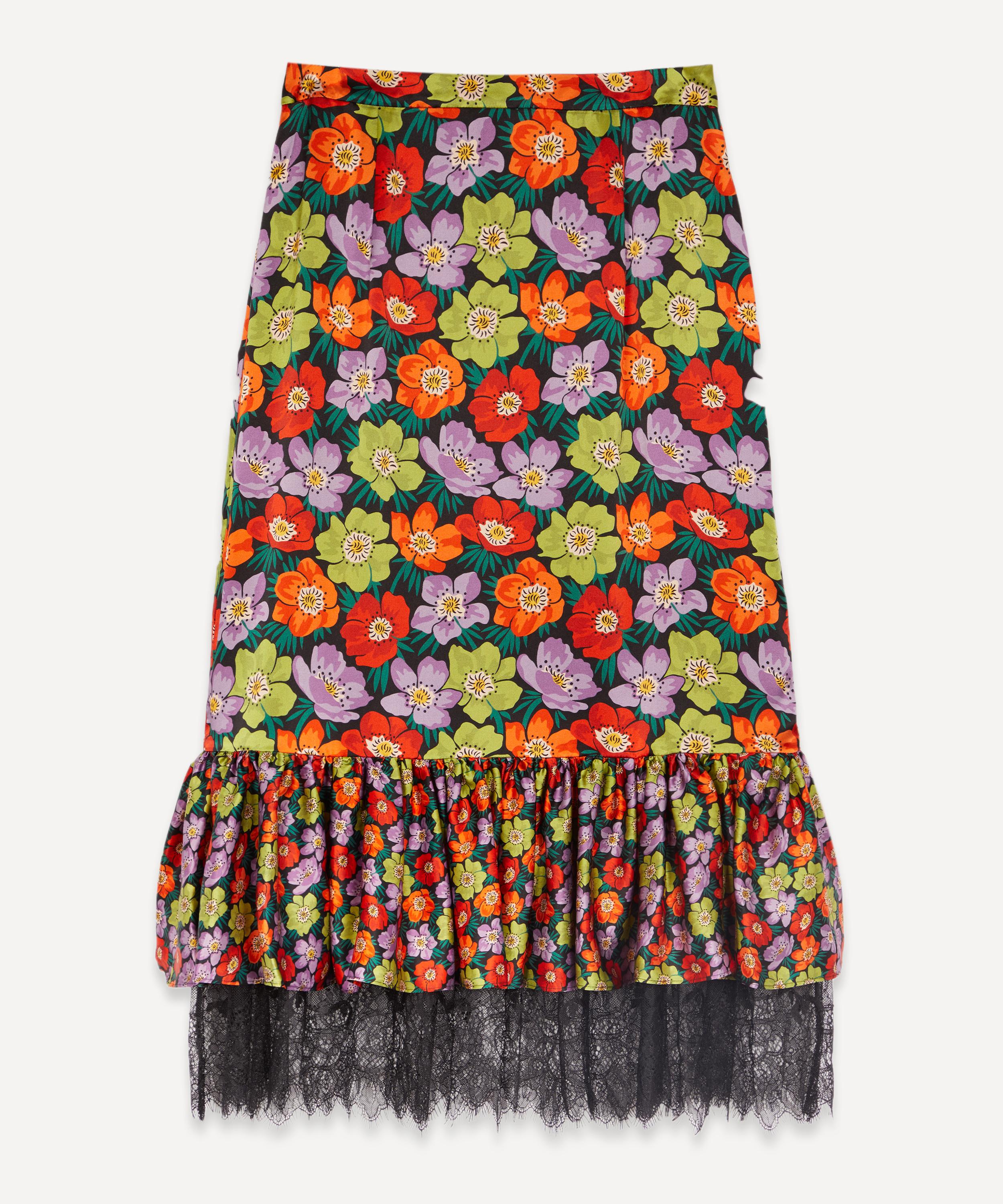 Liberty - Rhonda Tilly Silk Frilled Skirt image number 0