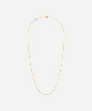 Atelier VM - 18ct Gold Filo Di Luce Six Diamond Necklace image number 0