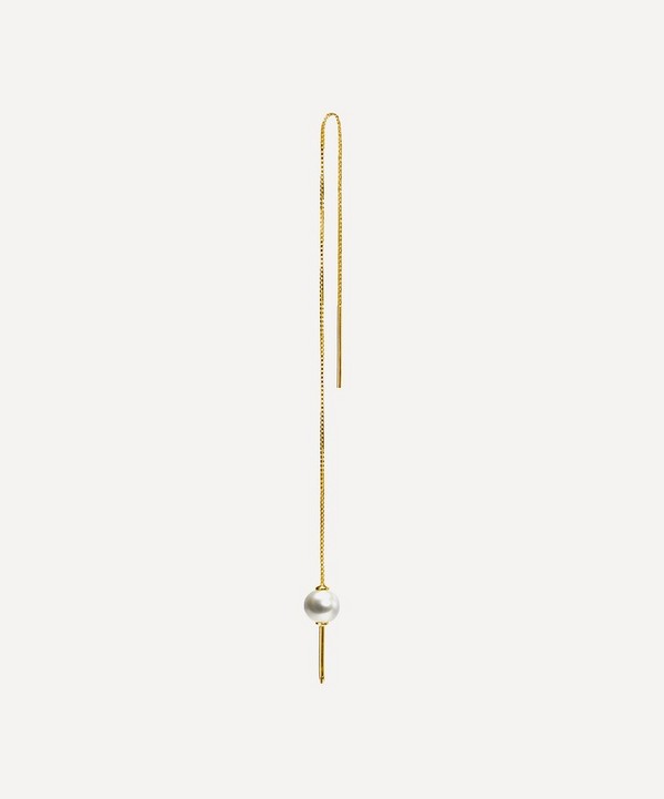 Atelier VM - 18ct Gold Sara Perla Single Pearl Drop Earring
