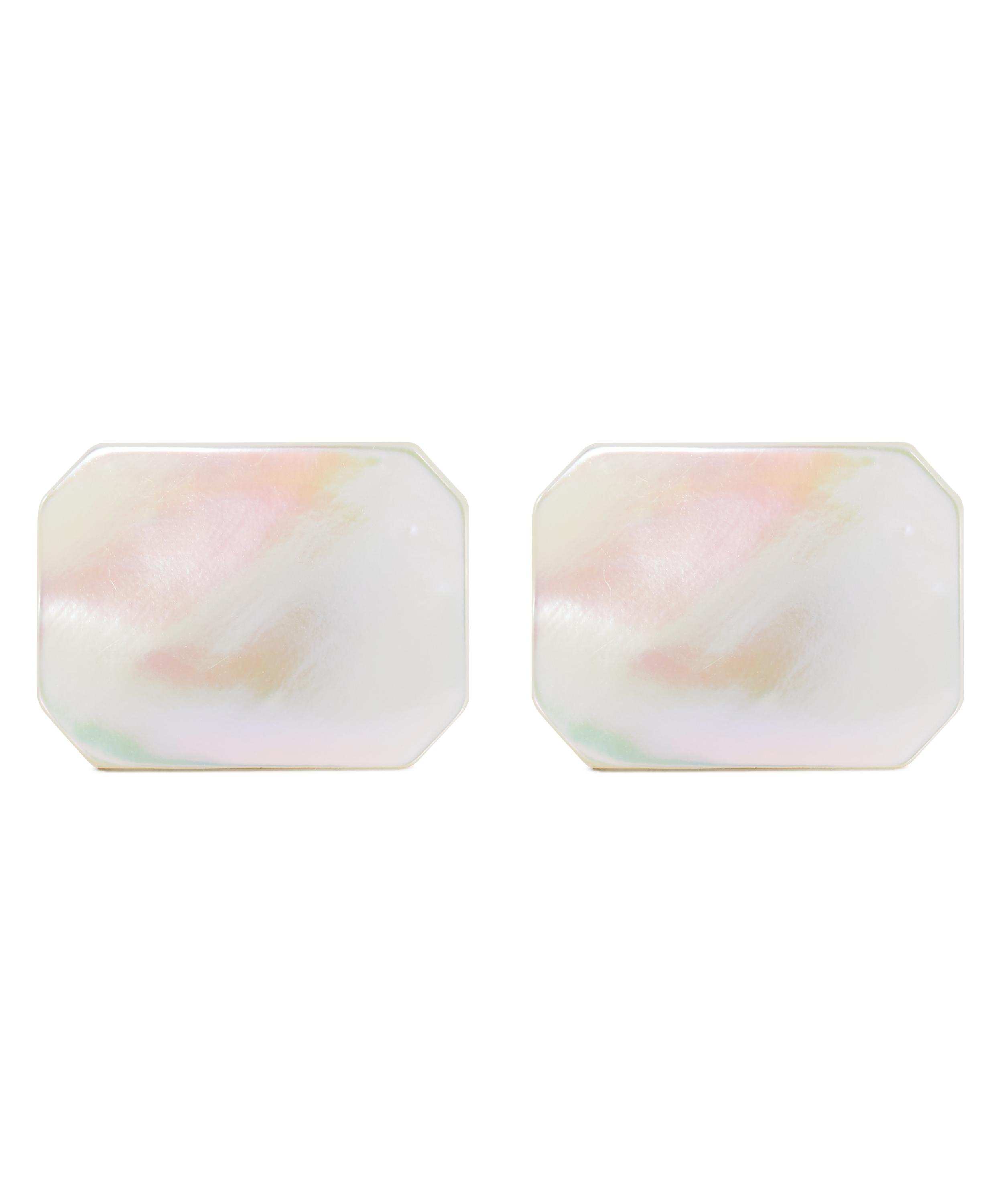 Designer Vintage - 1950s Mother-Of-Pearl Cufflinks image number 0