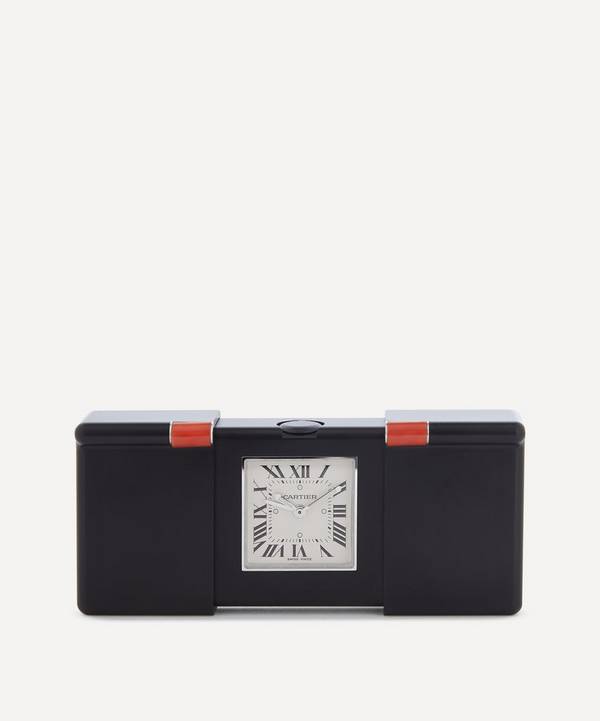 Designer Vintage - Turn of the Century Cartier Teflon Quartz Travel Alarm Clock image number 0