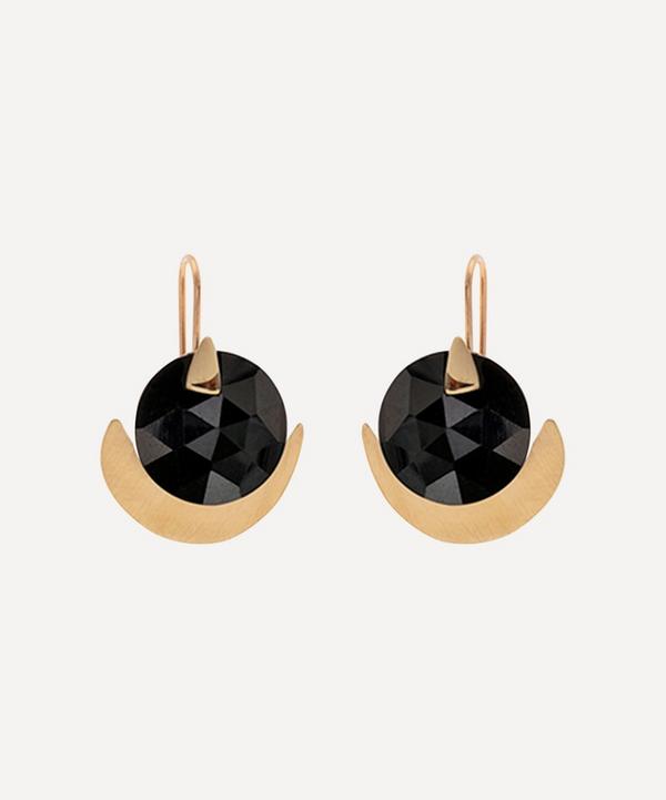 Atelier VM - 9ct Gold Dalia Onyx Earrings image number null