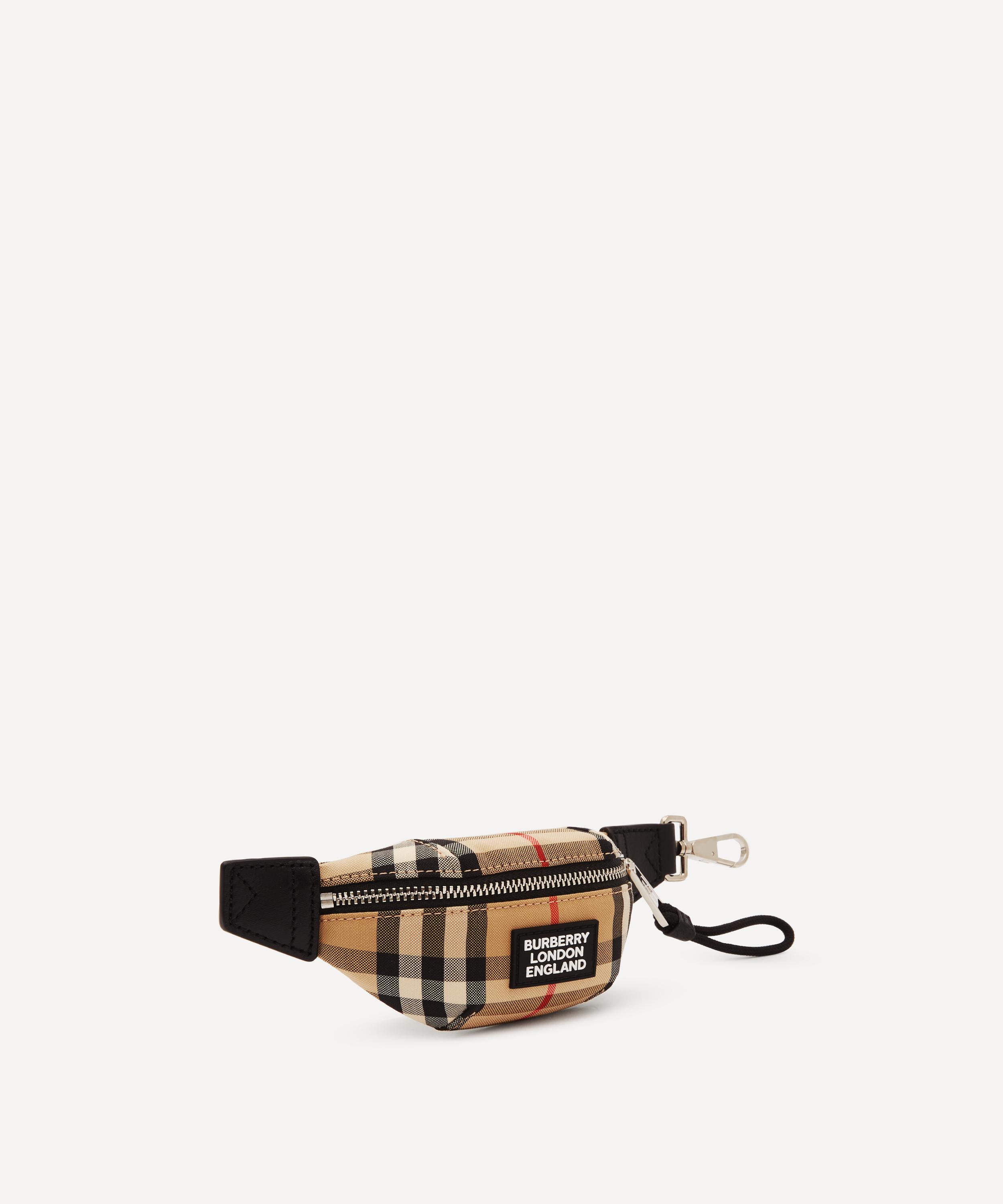 burberry vintage check bum bag