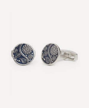 Simon Carter - Paisley Guilloche Cufflinks image number 0