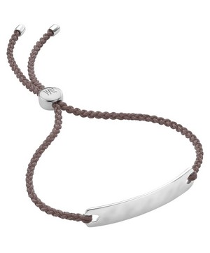 Monica Vinader - Silver Havana Mini Friendship Bracelet image number 0