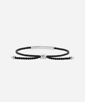 Monica Vinader - Silver Linear Men’s Friendship Bracelet image number 3