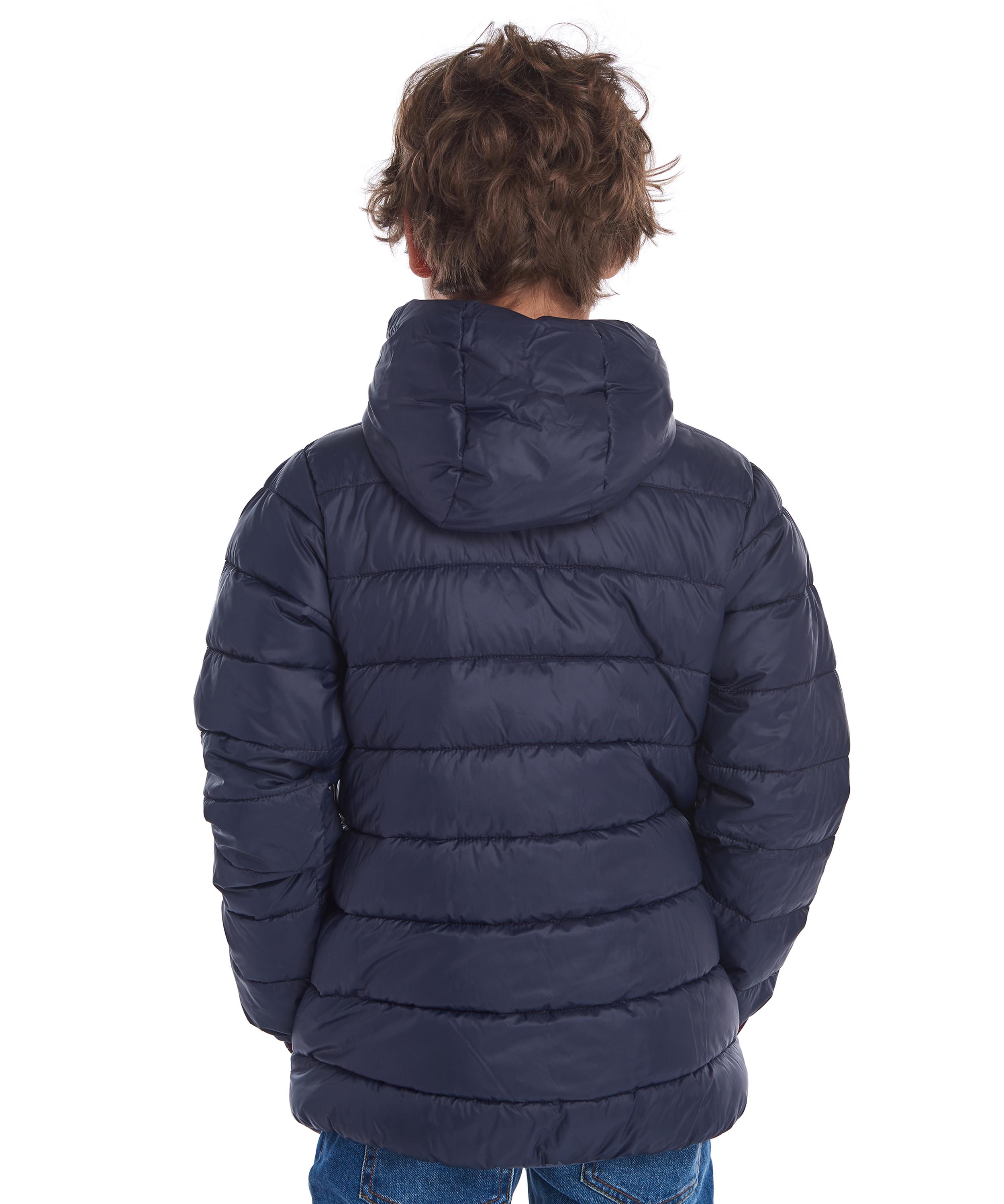 barbour trawl quilted jacket