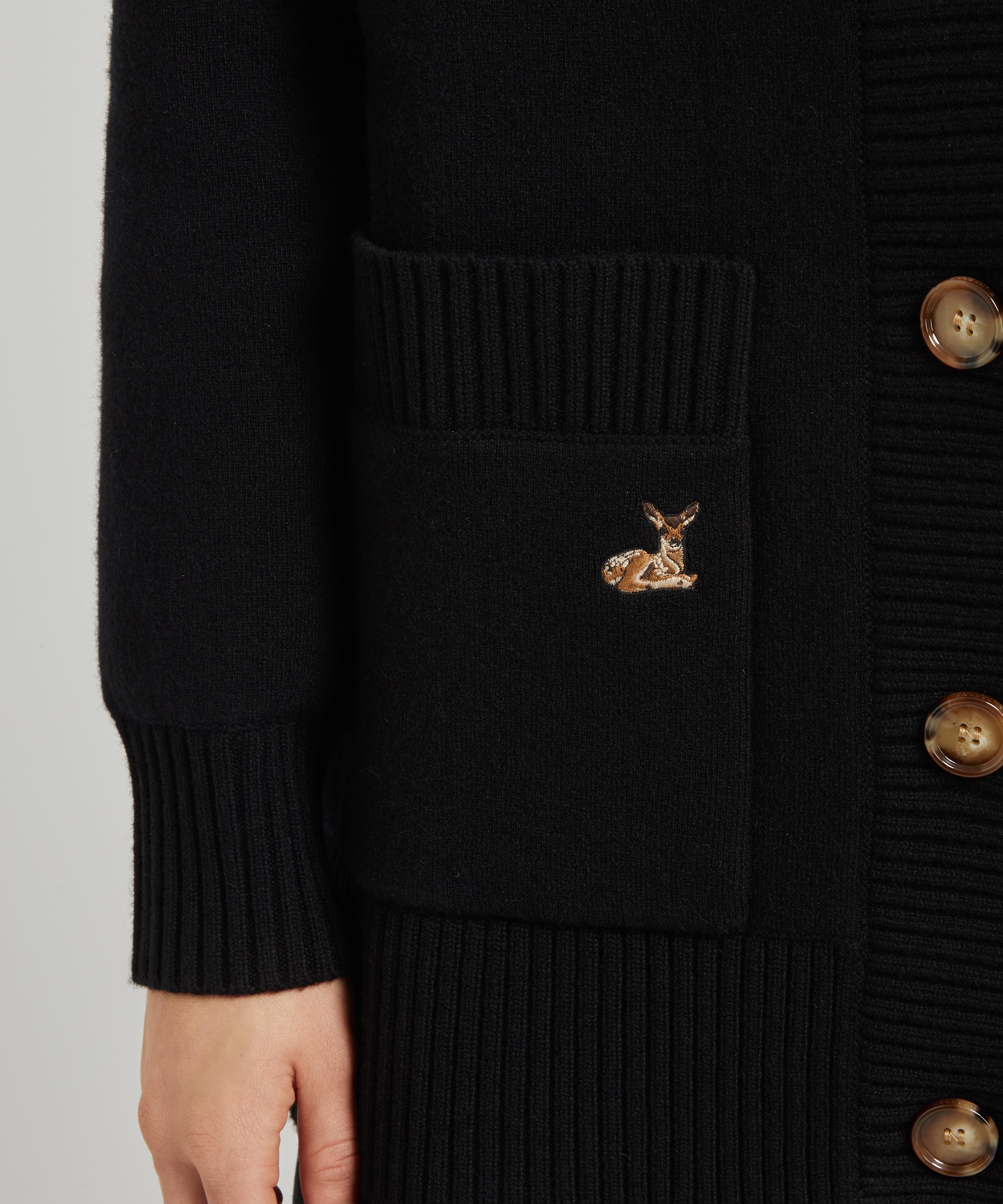 burberry deer cardigan